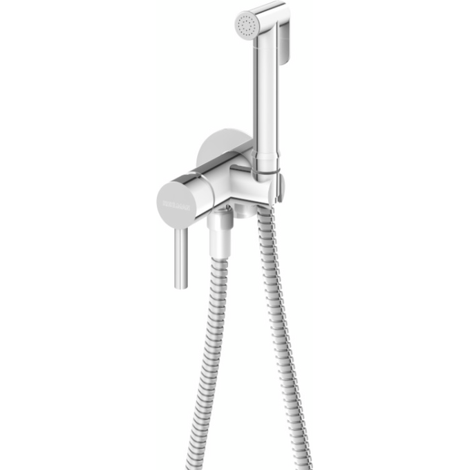 Гигиенический душ со смесителем Kohlman Axel Chrom QW135A, Цвет производителя: хром, фото 