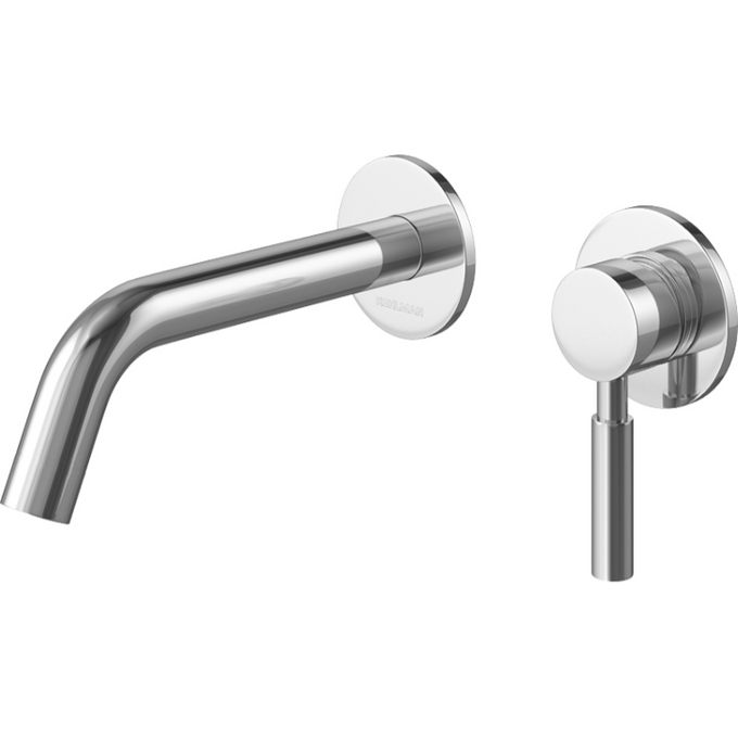 Смеситель скрытого монтажа для умывальника Kohlman Roxin Chrome QW180R (внутренняя часть в комплекте), Цвет производителя: хром, фото 