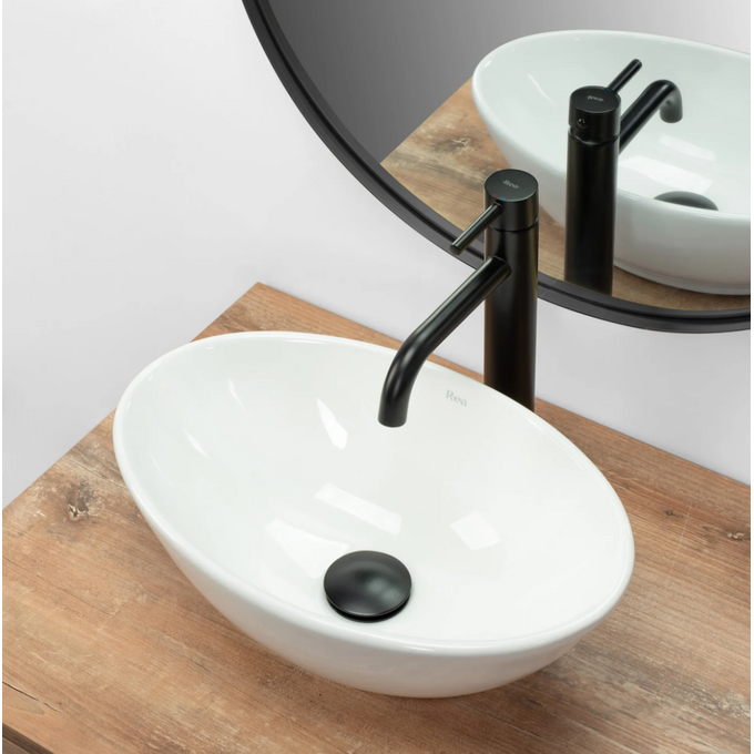 Раковина Rea Pamela Mini REA-U5804 (40x27 см, чаша), Доступні розміри: 40 x 27, Колір виробника: білий глянець, фото , изображение 5