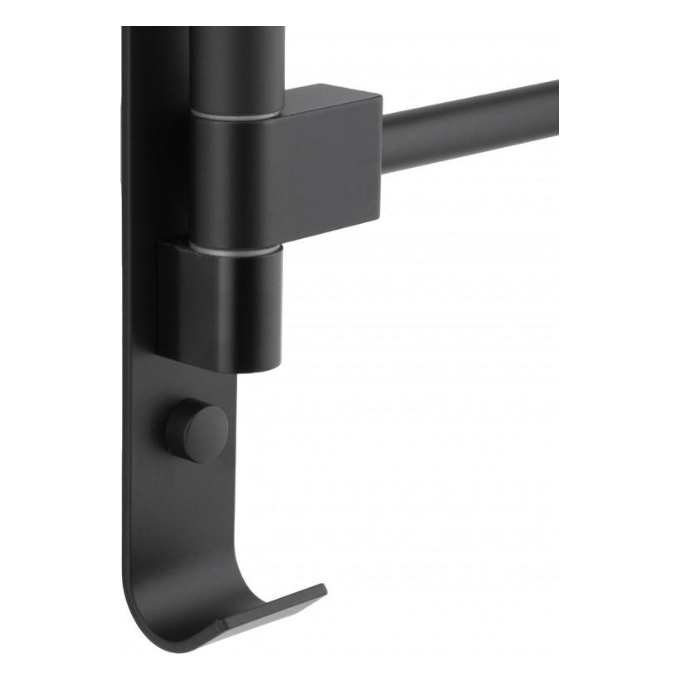 Рушникотримач Yoka Kamer Black CH.KAMER-BLK (чорний, п'ятірний, поворотний), фото , изображение 7