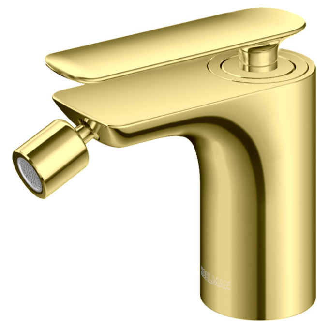 Смеситель для биде Kohlman Experience Gold QB130EGD (золотой), Цвет производителя: золото, фото 