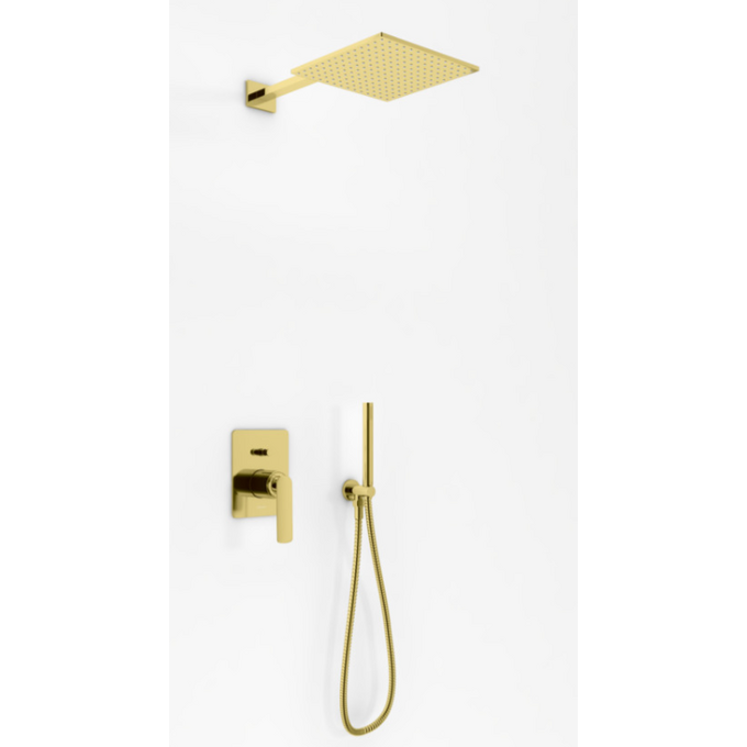 Душевая система скрытого монтажа Kohlman Experience Gold QW210EGDQ30 (золотая), фото 