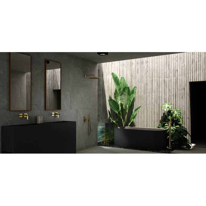 Душевая система скрытого монтажа Kohlman Experience Gold QW210EGDQ30 (золотая), фото 2