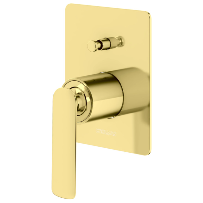 Душевая система скрытого монтажа Kohlman Experience Gold QW210EGDQ30 (золотая), фото 4