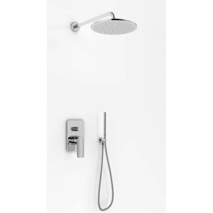 Душевая система скрытого монтажа Kohlman Texen Chrome QW210TR30, фото 