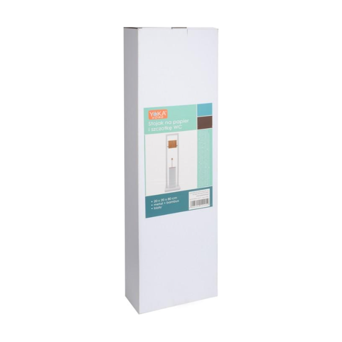 Стійка для аксесуарів Yoka Barca White/Bamboo PD.BARCA-WHT (біла/бамбук), Колір виробника: білий, бамбук, фото , изображение 6