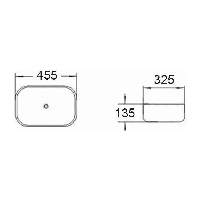 Раковина Mexen Rita MEX-21084597 (45x32 см, бежевый камень матовый, чаша), Цвет производителя: бежевый камень, фото 2