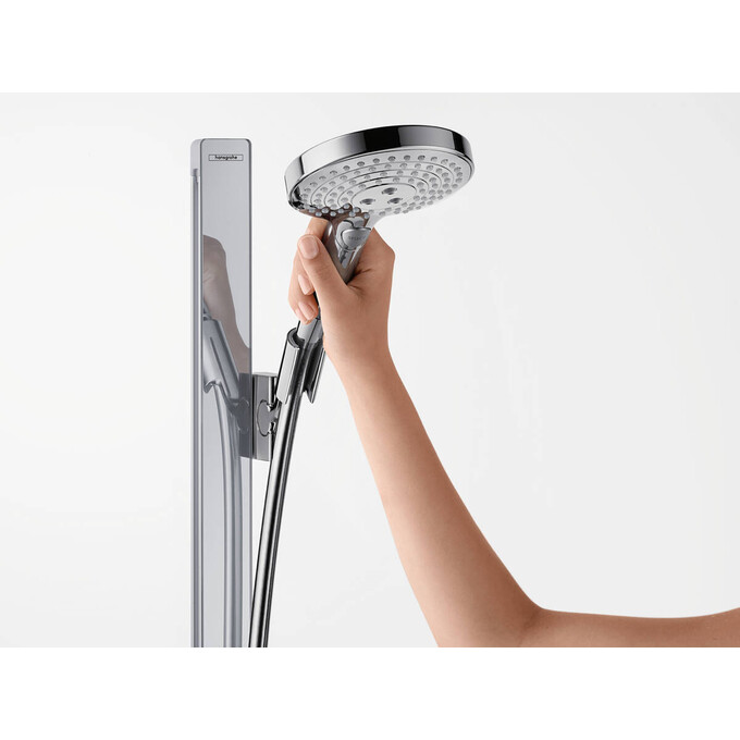 Душовий гарнітур Hansgrohe Raindance Select EcoSmart Chrome 27649000 (з полицею), фото , изображение 5