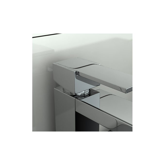 Змішувач для раковини Kohlman Excelent Chrome QB100H, фото , изображение 2