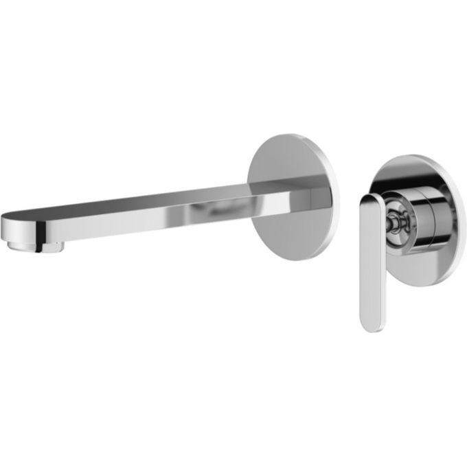 Смеситель скрытого монтажа для умывальника Kohlman Boxine Chrome QW180B (внутренняя часть в комплекте), фото 