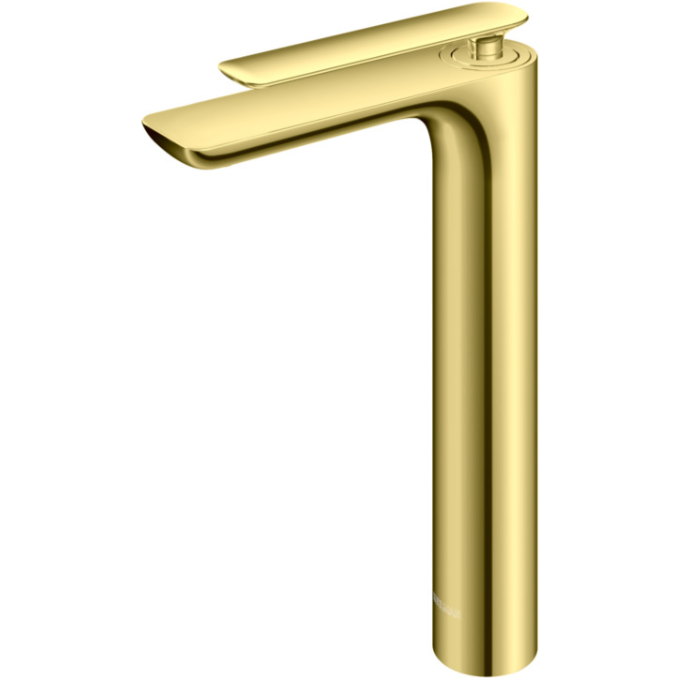 Змішувач для раковини Kohlman Experience Brushed Gold QB170EGDB (брашоване золото, високий), Колір виробника: золото брошене (матове), фото 