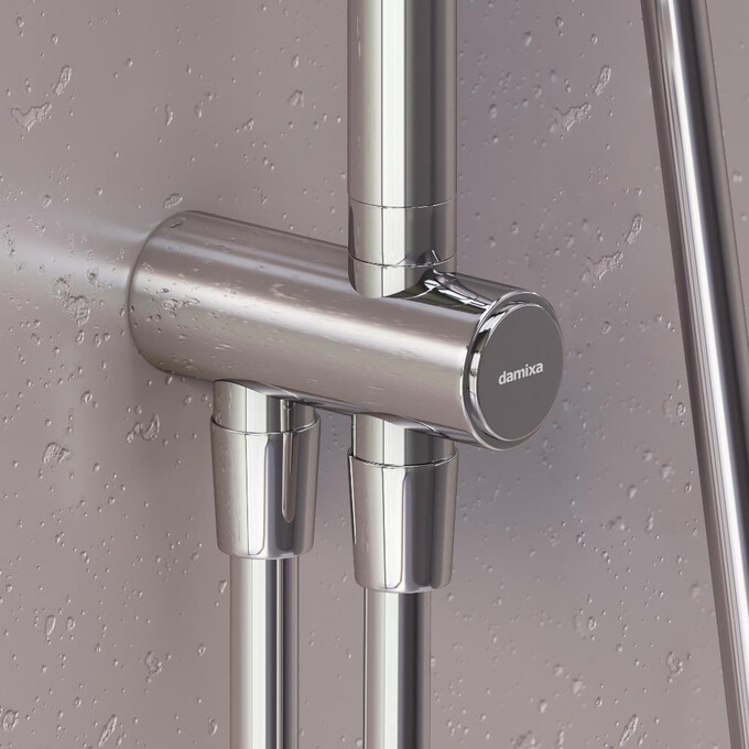 Душевая система Damixa Gala 953000000 (без смесителя), Цвет производителя: хром, фото 4