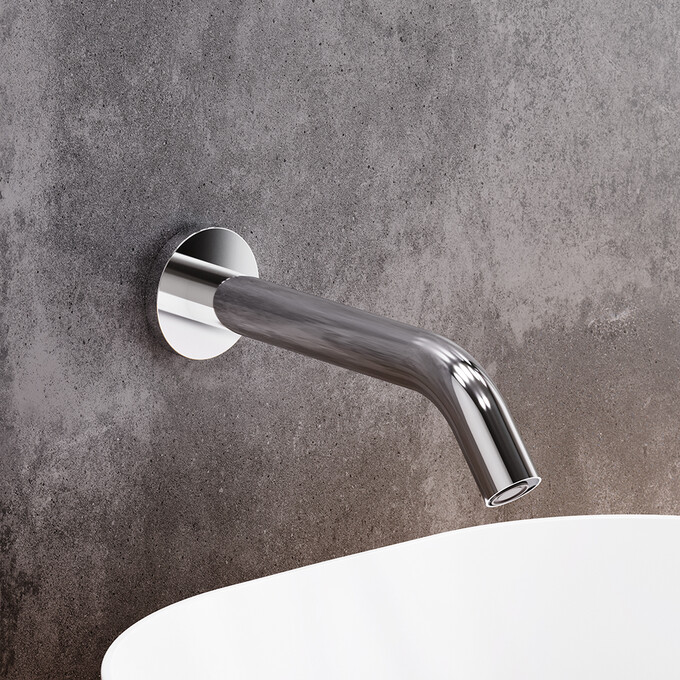 Змішувач прихованого монтажу для умивальника Damixa Scandinavian Pure 360270000 (сенсорний), Колір виробника: хром, фото , изображение 3