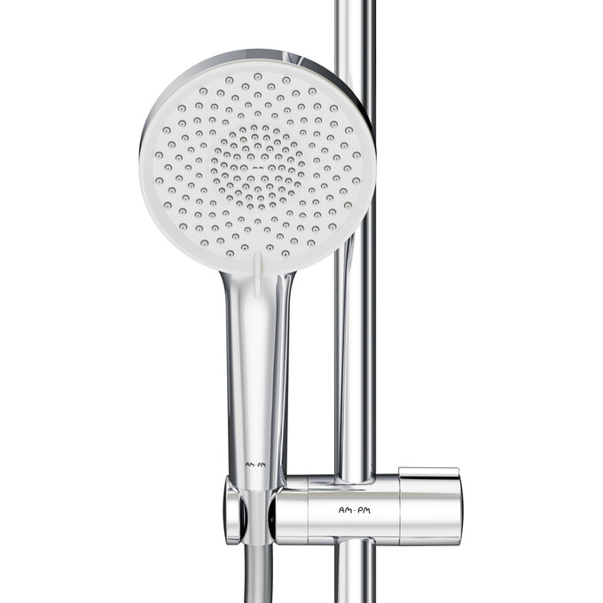 Душевая система с термостатом Am.Pm X-Joy F0785A500 (с изливом), Цвет производителя: хром, фото 14