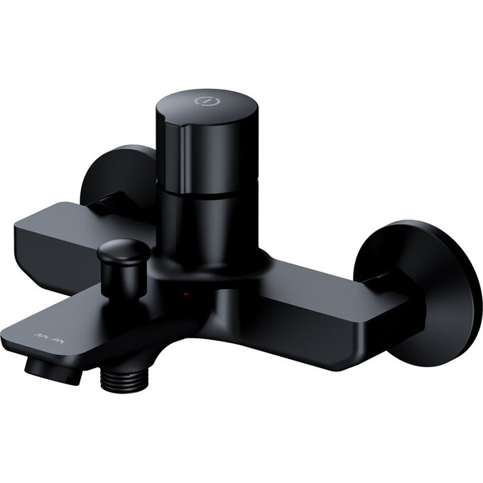 Змішувач для ванни Am.Pm X-Joy TouchReel F85A10522 (чорний матовий), Колір виробника: чорний матовий, фото 