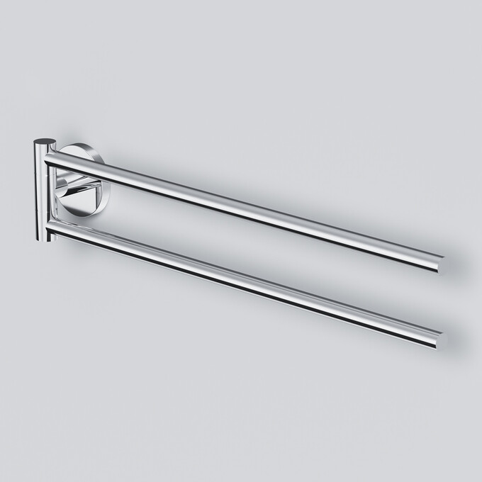 Поворотный полотенцедержатель Am.Pm X-Joy A85A32600 (двойной), Цвет производителя: хром, фото 4