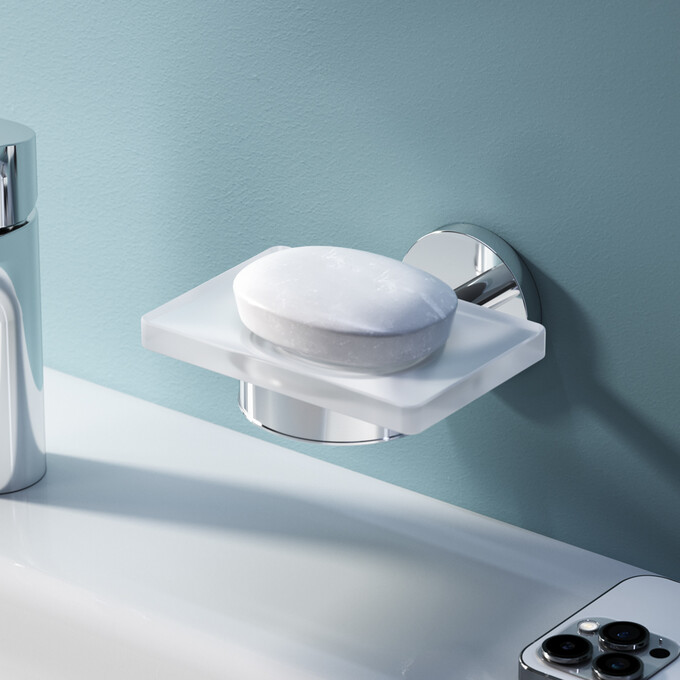 Мыльница Am.Pm X-Joy A85A34200 (настенная), Цвет производителя: хром, фото 3