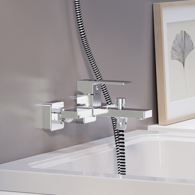 Смеситель для ванны Damixa Gala 531000000, Цвет производителя: хром, фото 4