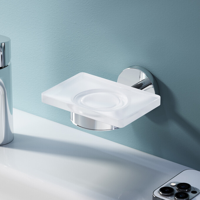 Мыльница Am.Pm X-Joy A85A34200 (настенная), Цвет производителя: хром, фото 2