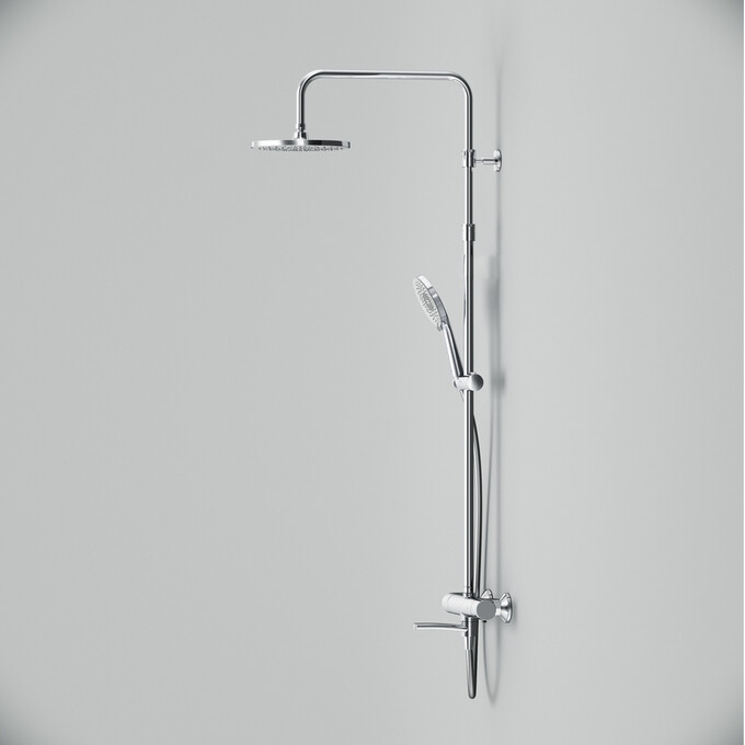 Душевая система с термостатом Am.Pm X-Joy F0785A500 (с изливом), Цвет производителя: хром, фото 12