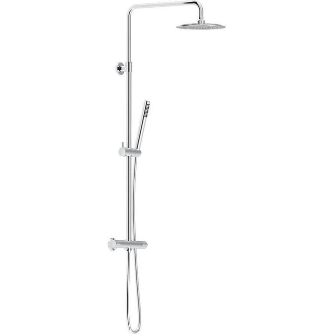 Душевая система с термостатом Damixa Scandinavian Pure 936800000, Цвет производителя: хром, фото 