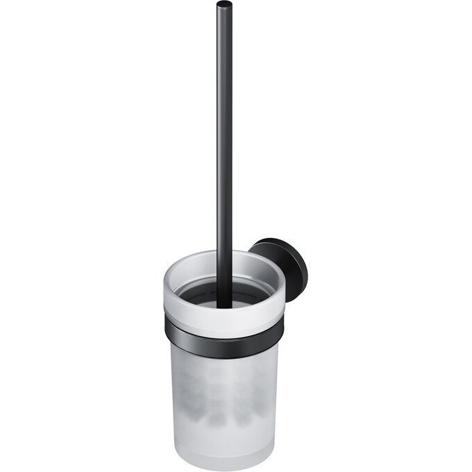 Ершик для унитаза Am.Pm X-Joy A85A33322 (черный матовый, настенный), Цвет производителя: черный матовый, фото 