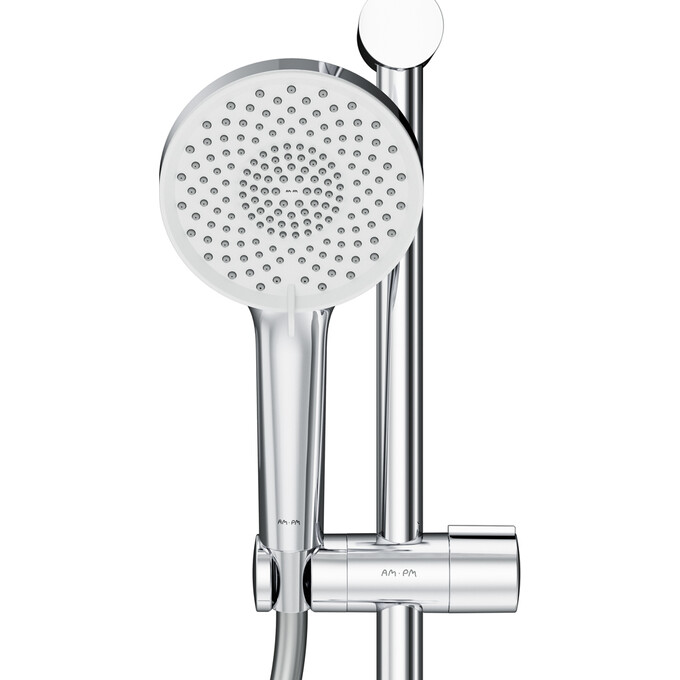 Душевая система Am.Pm X-Joy F0785A700 (с полкой и изливом), Цвет производителя: хром, фото 10