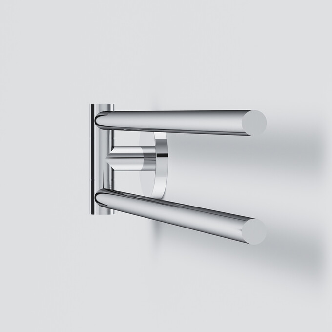 Поворотный полотенцедержатель Am.Pm X-Joy A85A32600 (двойной), Цвет производителя: хром, фото 6
