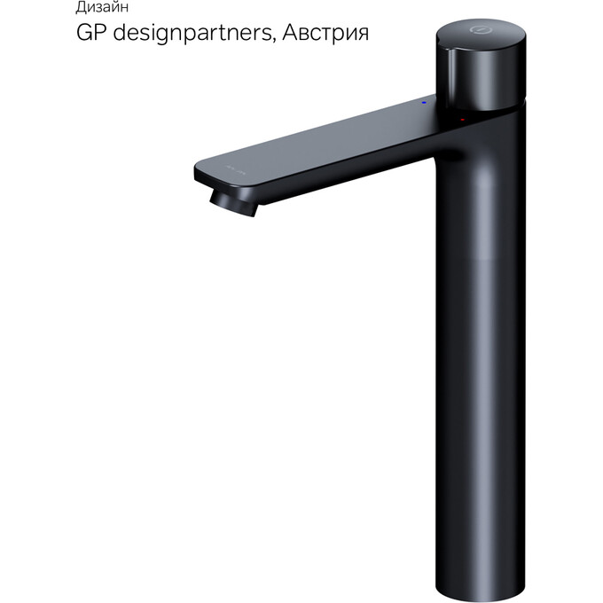 Змішувач для умивальника Am.Pm X-Joy TouchReel F85A92522 (чорний матовий, високий), Колір виробника: чорний матовий, фото , изображение 10
