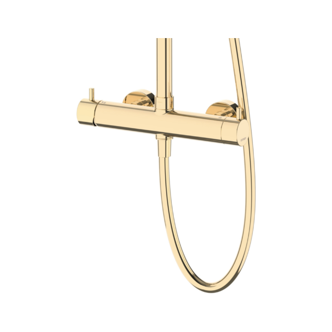 Душевая система Corsan Lugo Gold CMN01MGL (золотая), фото 4