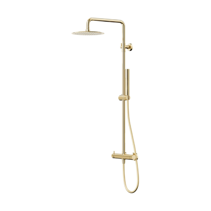 Душевая система Corsan Lugo Gold CMN01MGL (золотая), фото 2