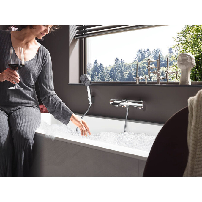 Смеситель для ванны Hansgrohe Vivenis Chrome 75420000, Цвет производителя: хром, фото 8