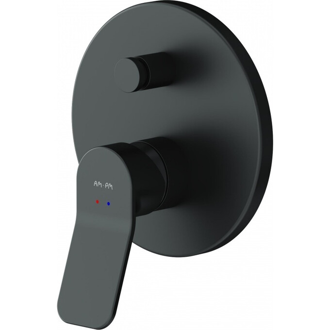 Душевая система Am.Pm X-Joy FB85A1RH22 (черная матовая, скрытого монтажа), Цвет производителя: черный матовый, фото 6