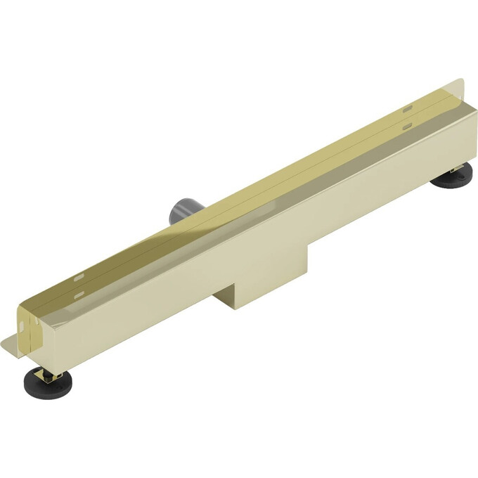 Душевой трап Mexen Flat Wall 2в1 Gold MEX-1530070 (70 см, золотой), Цвет производителя: золото, Доступные размеры: 70, фото 4