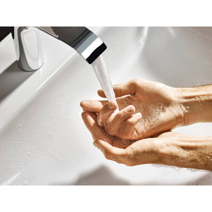 Змішувач для умивальника Hansgrohe Vivenis Chrome 75022000, Колір виробника: хром, фото , изображение 6