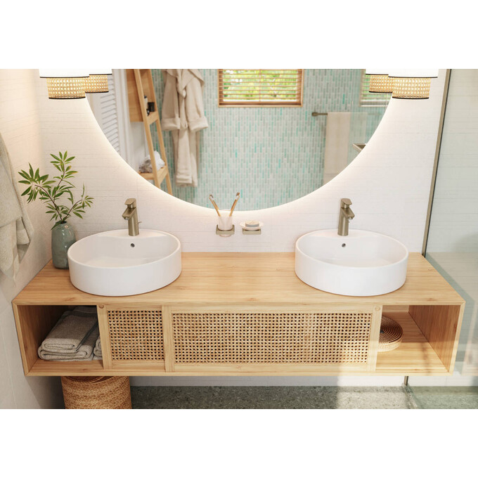 Склянка для зубних щіток Hansgrohe AddStoris Brushed Bronze 41749140 (брашована бронзова, настінна), Колір виробника: брашована бронза, фото , изображение 2