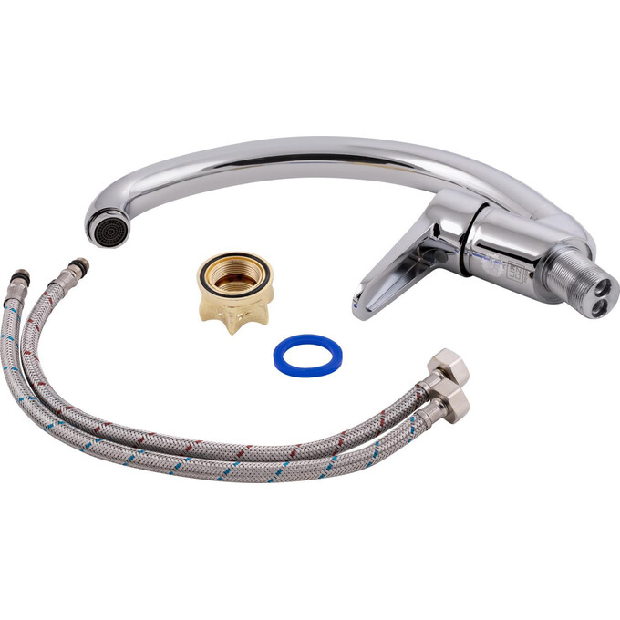 Смеситель для кухни Lidz 14 34 008F-3 (LDNIC008FCRM21877), фото 3