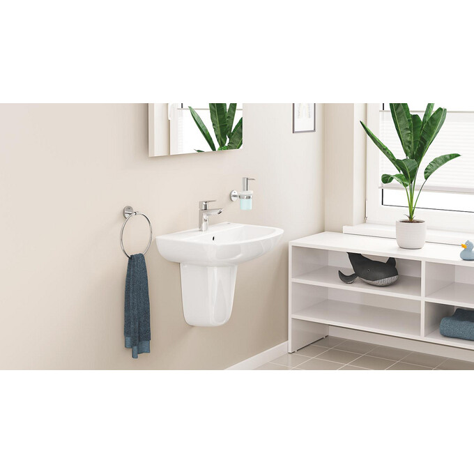 Змішувач для раковини Grohe QuickFix Start Edge S-Size 24199001 (з донним клапаном), фото , изображение 2
