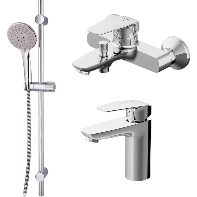 Набор смесителей 3 в 1 для ванны Am.Pm Tender F40945A00, фото 