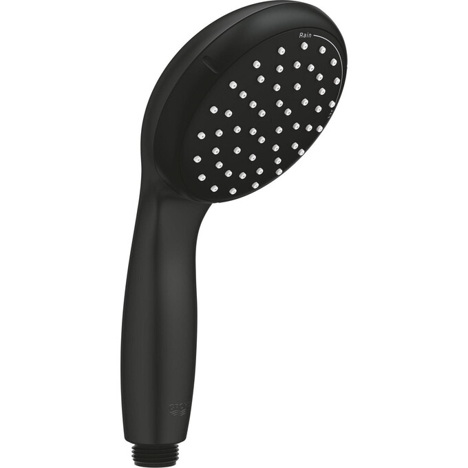 Лійка для душу Grohe QuickFix Vitalio Start 100 Black 279462430 (чорна матова, дворежимна), фото 