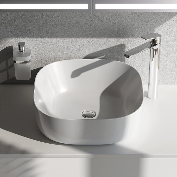 Раковина Am.Pm Func MFAWCC30430WG (43x43 см, чаша), Доступные размеры: 43 x 43, фото 3