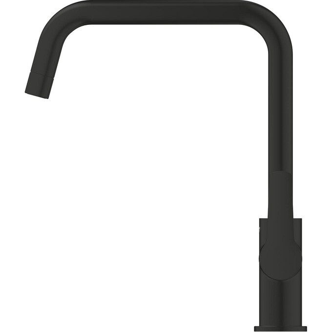 Смеситель для кухни Grohe QuickFix Start Black 304702430 (черный матовый), фото 5