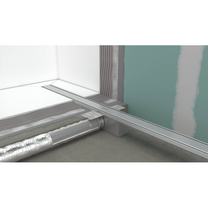 Трап для душа Hansgrohe RainDrain Compact Brushed Stainless Steel 56168800 (900 мм, брашированная нержавеющая сталь), фото 3