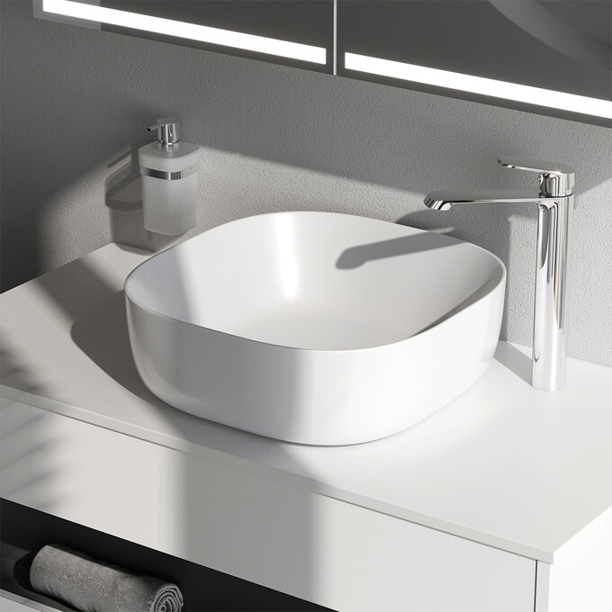 Раковина Am.Pm Func MFAWCC30430WG (43x43 см, чаша), Доступные размеры: 43 x 43, фото 2