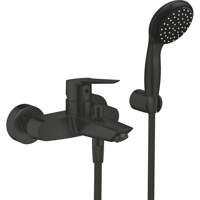 Комплект змішувачів для ванної кімнати Grohe QuickFix Start ColdStart S-Size Black UA303301SQ (235512432+322782432+279582430+287422432+279462430), фото , изображение 6