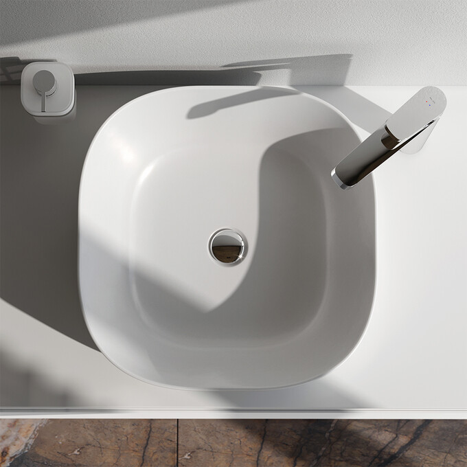 Раковина Am.Pm Func MFAWCC30430WG (43x43 см, чаша), Доступные размеры: 43 x 43, фото 4