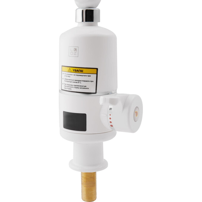 Проточный водонагреватель для кухни Lidz 95 00 057 (LDWAR057WCR24983, белый, с электронагревом 3 кВт), фото 3