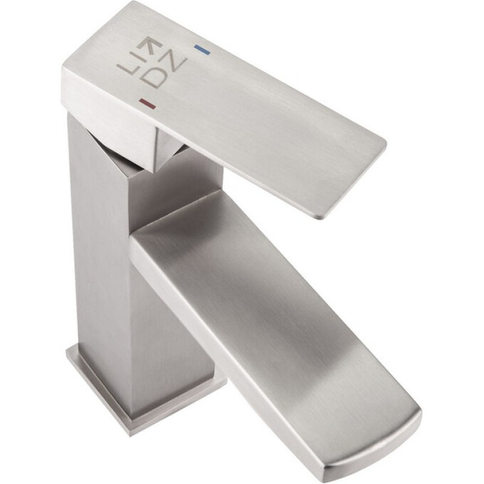 Змішувач для раковини Lidz Kubis 001F (LDKUB001FNKS28534, нікель), фото , изображение 2