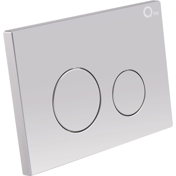 Панель смыва Qtap Nest Satin QT0111M11111SAT (сатин), Цвет производителя: сатин (хром матовый), фото 2