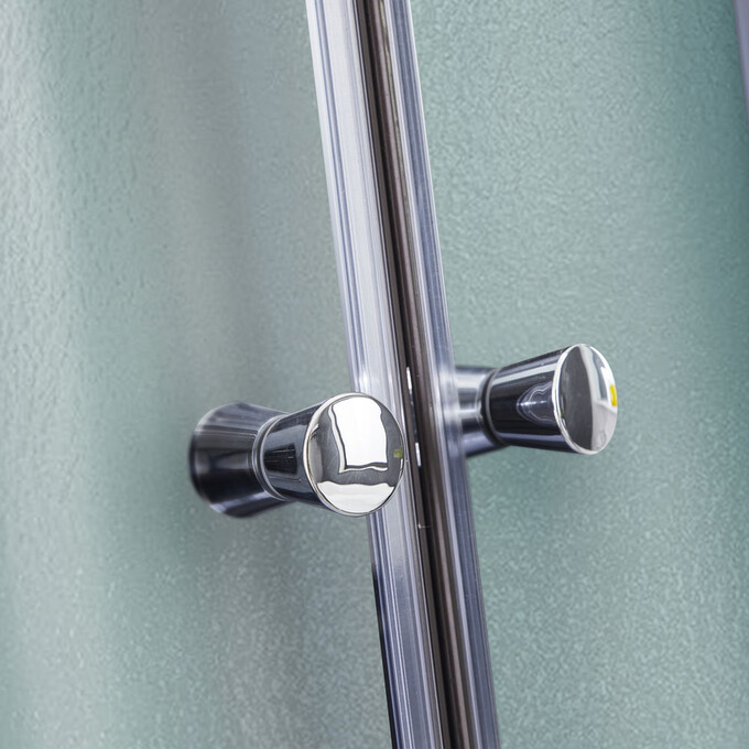 Душевой гидромассажный бокс с поддоном Lidz Tani SBM90x90.SAT.HIGH.FR (LTSBM9090SATHIGHFR, стекло матовое, профиль сатин), фото 7